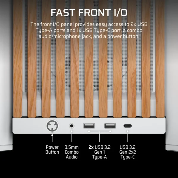 FRAME 4000D RS WOOD Modular High Airflow Mid-Tower PC Case