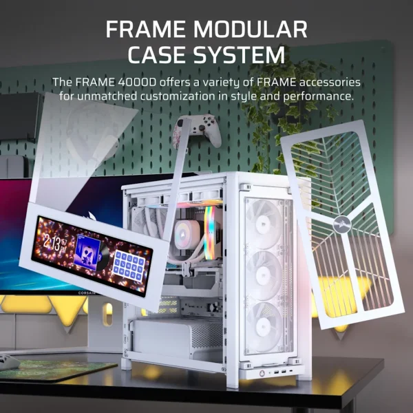 FRAME 4000D RS WOOD Modular High Airflow Mid-Tower PC Case