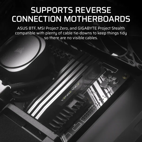FRAME 4000D RS WOOD Modular High Airflow Mid-Tower PC Case