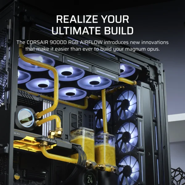 iCUE LINK 9000D AIRFLOW Tempered Glass Super-Tower