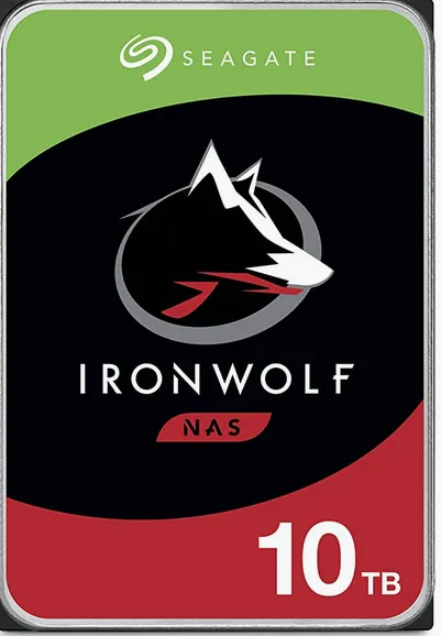 Seagate Ironwolf 10TB 256MB 7200 RPM 3.5-inch SATA HDD