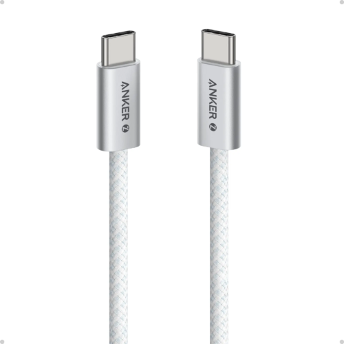 Anker Type C to Type C Braided Cable 240W 1m White