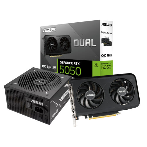 Asus Nvidia GeForce RTX 5050 OC Edition and 750W 80 PLUS Bro