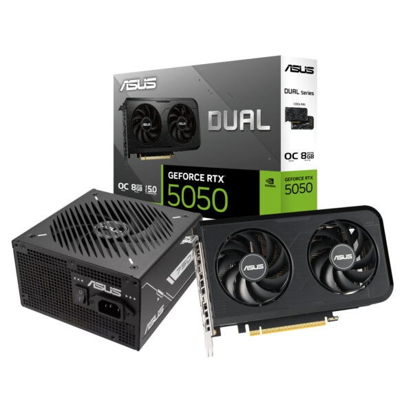 Asus Nvidia GeForce RTX 5050 OC Edition and 750W 80 PLUS Bro