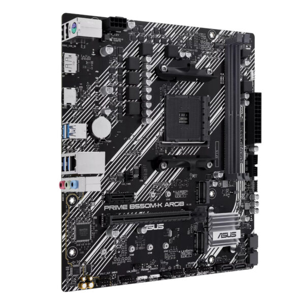 Asus PRIME B550M-K ARGB AM4 and Asus Prime LC 240 ARGB Liqui