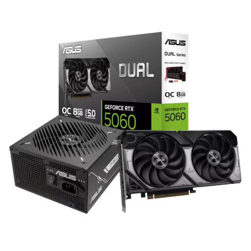 Asus Nvidia GeForce RTX 5060 OC Edition and 750W 80 PLUS Bro