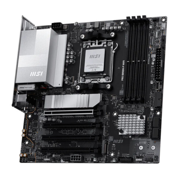 PROB850M-PWIFI_MSI-PRO-B850M-P-WIFI-AM5-mATX-Motherboard-Black_wr_03a.jpg MSI PRO B850M-P WIFI AM5 mATX Motherboard