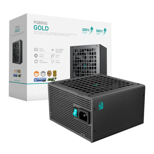 DeepCool PQ850G Series 850W 80 PLUS Gold Modular Power Suppl