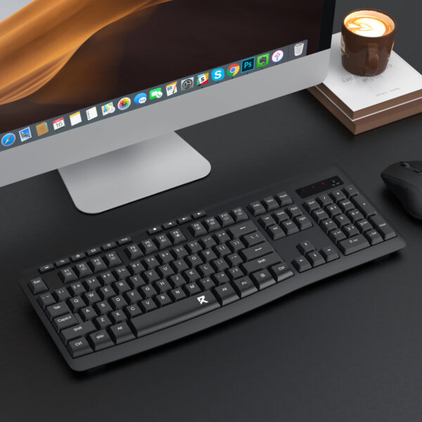 Redragon BK-7367 Full-size Ergonomic Wireless Membrane Offic
