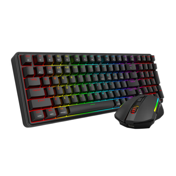Redragon S162 RGB 3-Mode Wireless Mechanical Gaming Keyboard