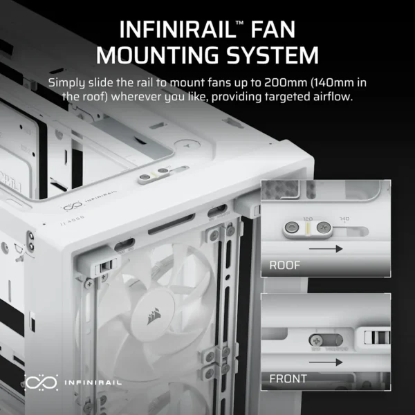 FRAME 4000D RS WOOD Modular High Airflow Mid-Tower PC Case
