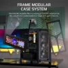 FRAME 4000D RS WOOD Modular High Airflow Mid-Tower PC Case