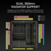 FRAME 4000D LCD RS ARGB Premium Mid-Tower PC Case