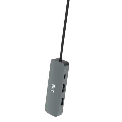RCT compact 4-in-1 USB type C hub with 1 HDMI