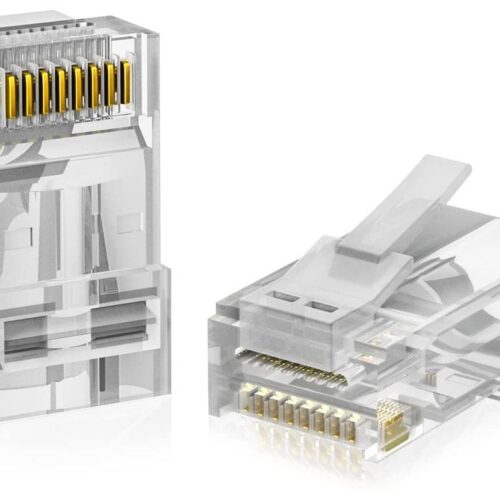 PASS THROUGH RJ45 CONNECTORS (100)