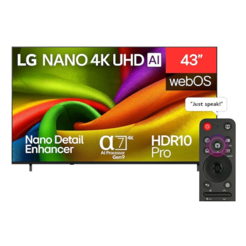 LG 43-inch NU850B6LA NANO 4K UHD Smart TV