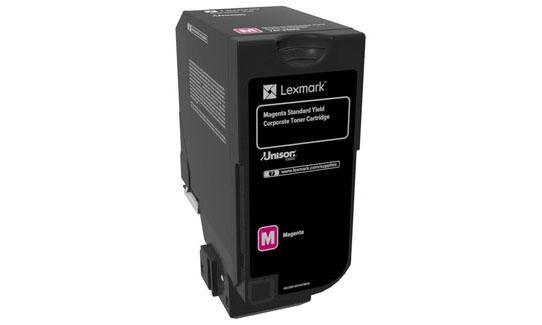LEXMARK 74C5SME MAGENTA CARTRIDGE