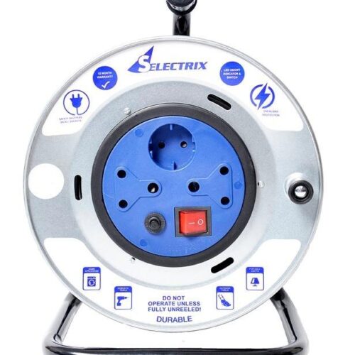 75.jpg EMPTY METAL EXTENSION REEL