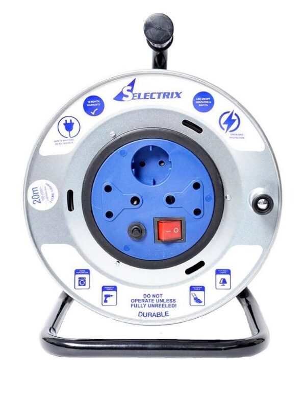 20M METAL EXTENSION REEL
