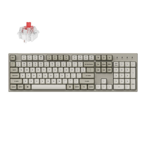 Keychron C2 Pro 100% 8K Super Red Switch Hot-Swap RGB Wired