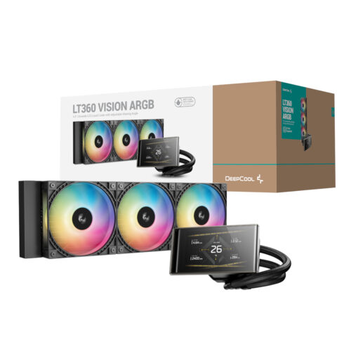 DeepCool LT360 VISION ARGB 4.5-inch LCD All-in-one CPU Liqui