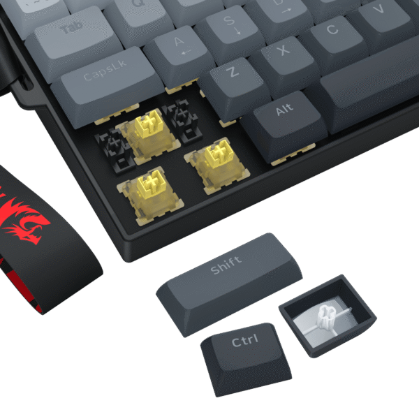 Redragon FIZZ Magnetic+ Wired 60% Gaming Keyboard