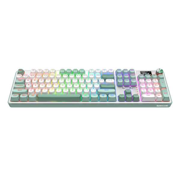 RD-K761WG-RGB-PRO_Redragon-WYVERN-K761-Pro-Full-size-RGB-Wireless-Mechanical-Gaming-Keyboard-White-Green_wr_01a.jpg Redragon WYVERN K761 Pro Full-size RGB Wireless Mechanical G