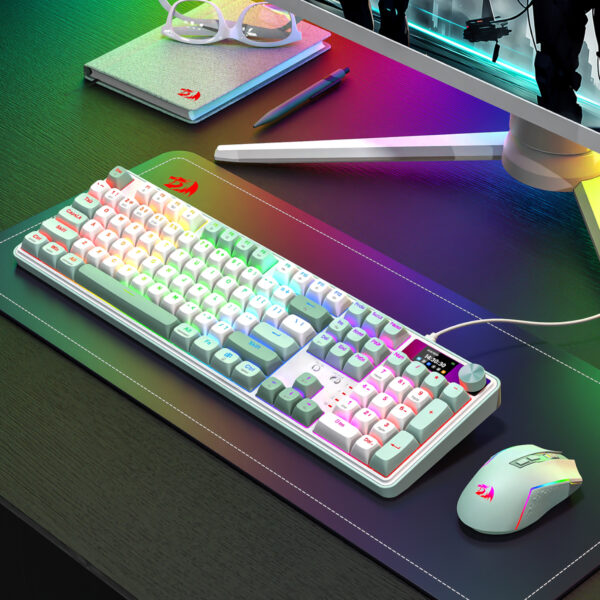 RD-K761WG-RGB-PRO_Redragon-WYVERN-K761-Pro-Full-size-RGB-Wireless-Mechanical-Gaming-Keyboard-White-Green_wr_07a.jpg Redragon WYVERN K761 Pro Full-size RGB Wireless Mechanical G