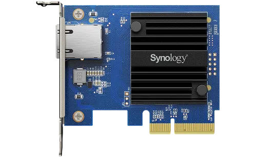 bb58864aa784f0cba6e963cb0ba618cf2602148c.webp Synology Single-port 10GbE 10GBASE-T add-in card for Synolog