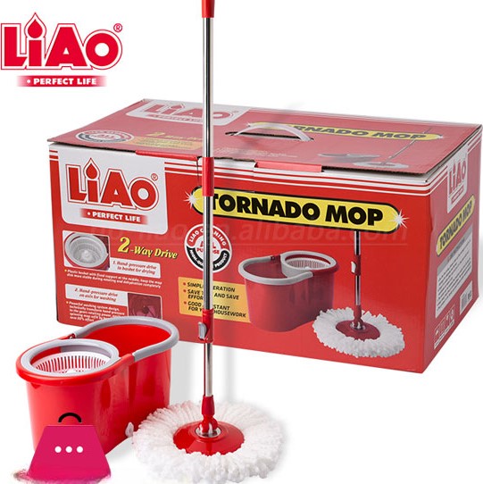 Casey LIAO 360 Degree Spin Tornado Mop And Backet