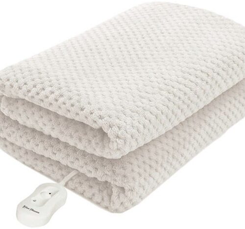 Pure Pleasure Coral Fleece Single Fitted Electric Blanket