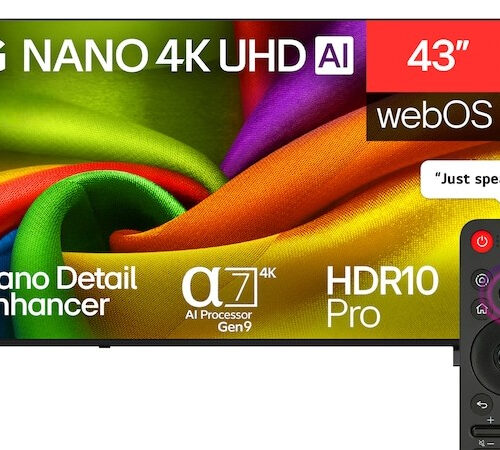LG 43 Inch NU850B6LA NANO 4K UHD Smart TV