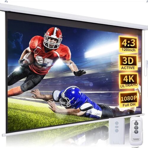 big_htpneo-120-inch-electronic-projector-screen-with-remote-169-2237534-1.jpg HTPNEO 120 Inch Electronic Projector Screen with Remote