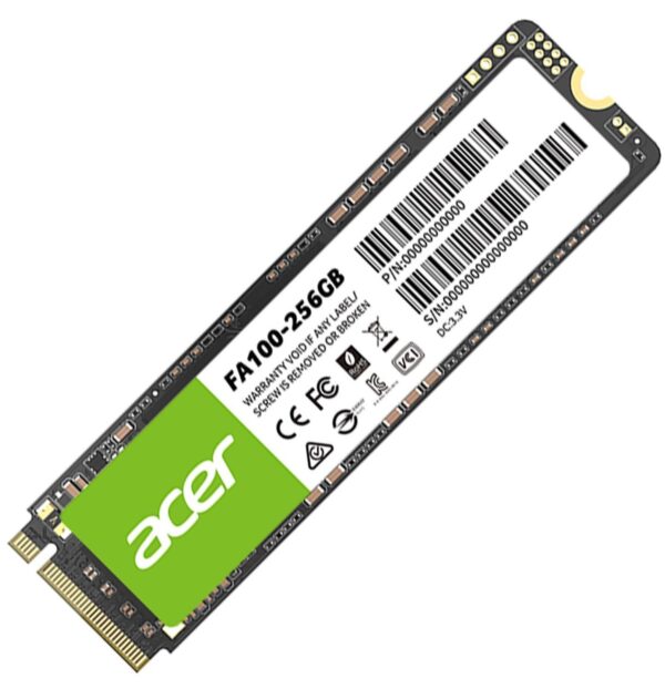 fa100-256gb.jpg 256GB M.2 NVME PCIE GEN3 X 4 SSD