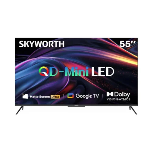skyworth-55-inch-qled-4k-google-tv-front-view-55q6600k