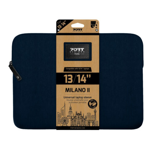 140721_Port-Designs-Milano-II-Eco-13-14-inch-Universal-Laptop-Sleeve-Navy-Blue_wr_01a.jpg Port Designs Milano II Eco 13/14-inch Universal Laptop Sleev