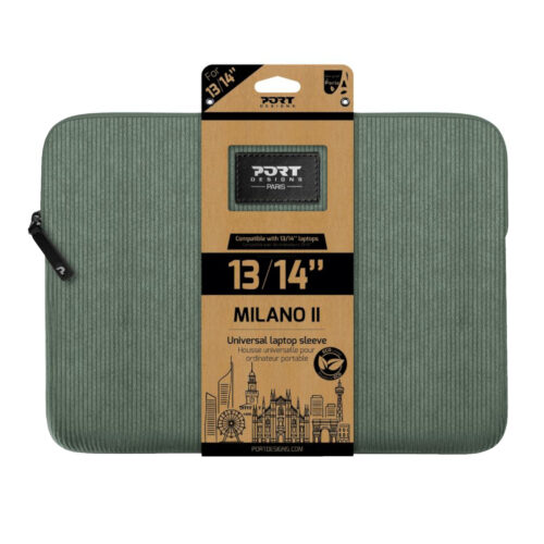 140722_Port-Designs-Milano-II-Eco-13-14-inch-Universal-Laptop-Sleeve-Sage-Green_wr_01a.jpg Port Designs Milano II Eco 13/14-inch Universal Laptop Sleev