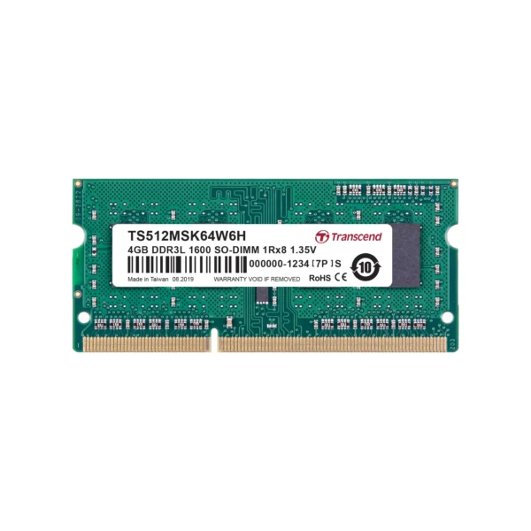 TRANSCEND 4GB LOW VOLTAGE