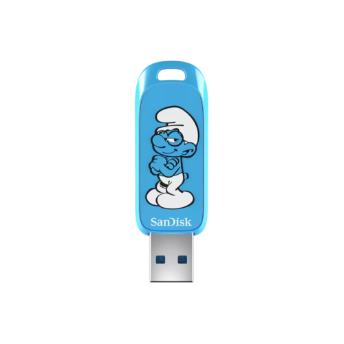 SanDisk Smurf USB Flash Drive 64GB