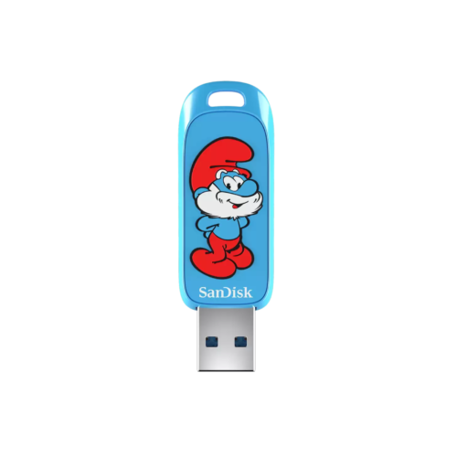 SanDisk Smurf USB Flash Drive 128GB