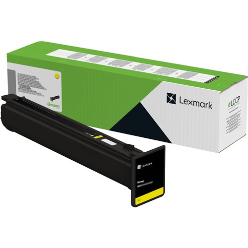 77L5HY0_default.jpg Lexmark CS963 CX96x Yellow Return 46.9K Cartridge