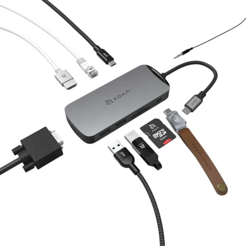 AAPADHUBXGY Adam Elements Casa Hub X USB-C 10-in-1- Space Grey