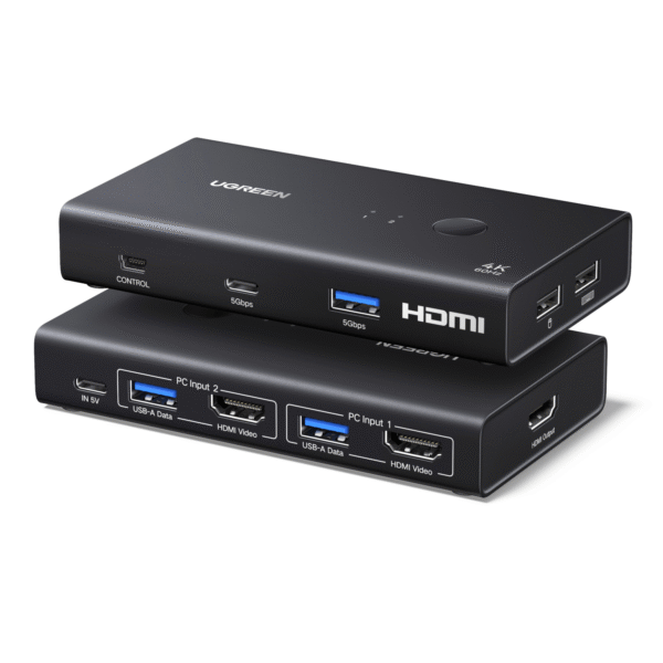 AK502-75246_UGREEN_HDMI_20_KVM_Switch_2_In_1_Out_wr_02.png UGreen HDMI 2.0 KVM Switch 2-In-1 Out