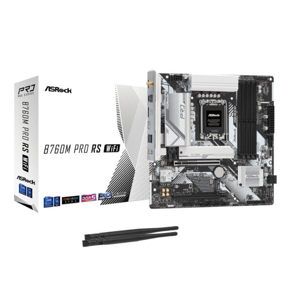 B760M-PRO-RS-WIFI_ASRock-B760M-Pro-RS-WiFi-Intel-LGA-1700-MATX-Gaming-Motherboard_wr_01.jpg ASRock B760M Pro RS WiFi Intel LGA 1700 MATX Gaming Motherbo