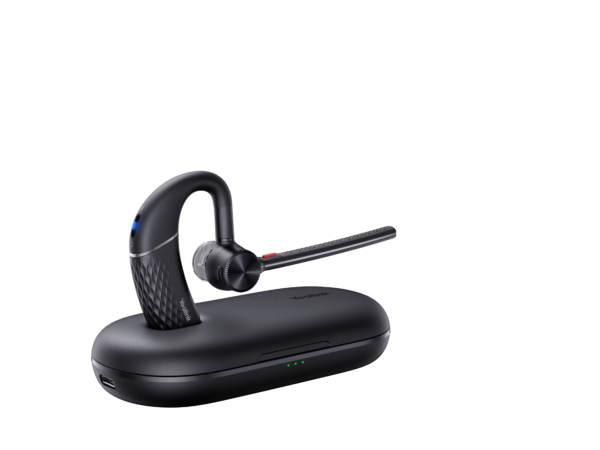 Yealink BH71 Pro Mono Bluetooth Headset with Portable Charging Case and BT51 dongle USB-C/A
