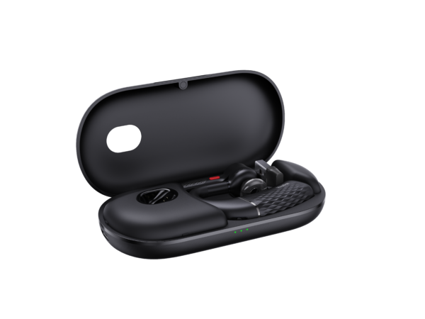 Yealink BH71 Pro Mono Bluetooth Headset with Portable Charging Case and BT51 dongle USB-C/A