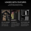 AIR 5400 LX-R RGB iCUE LINK Triple Chamber Mid-Tower PC Case