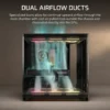 AIR 5400 LX-R RGB iCUE LINK Triple Chamber Mid-Tower PC Case