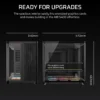 AIR 5400 LX-R RGB iCUE LINK Triple Chamber Mid-Tower PC Case