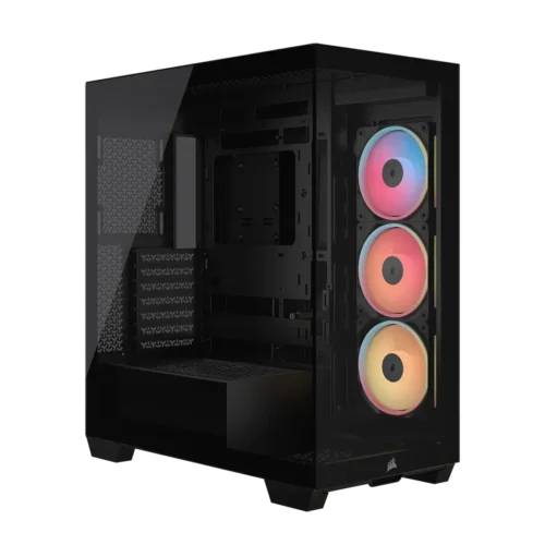CC-9011324-WW-4 3500X LX-R RGB iCUE LINK Tempered Glass Mid-Tower PC Case